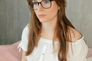 Teen strips live on her free cam